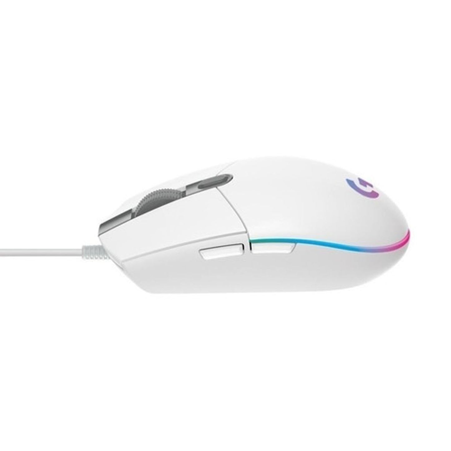 Mouse Gamer Logitech Lightsync G203 Blanco - Crazygames