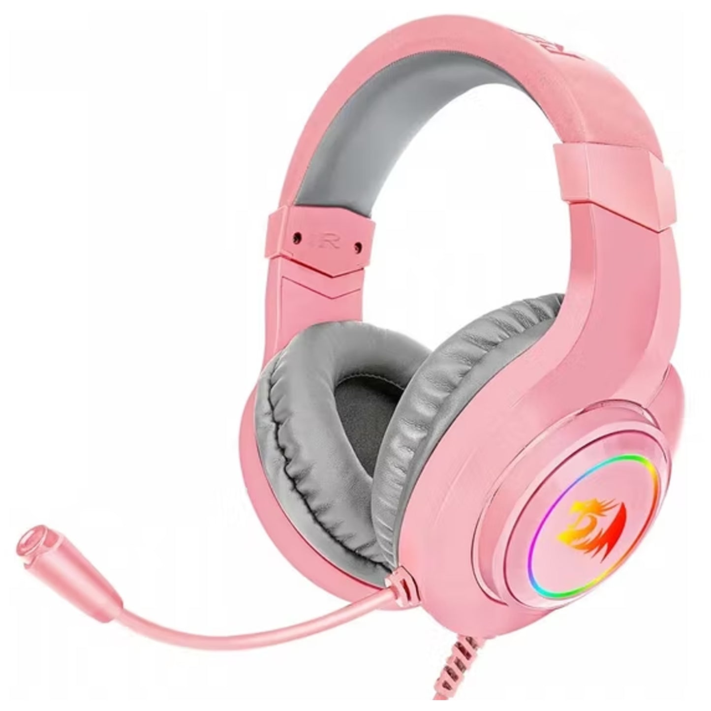 Audifono Gamer Redragon Hylas Pink H260P RGB - Crazygames