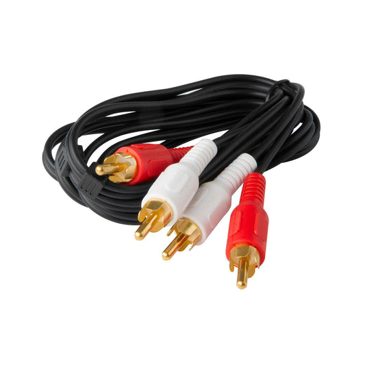 Cable Audio Estereo 2 RCA Macho a 2 RCA Macho 3mts MA-1421