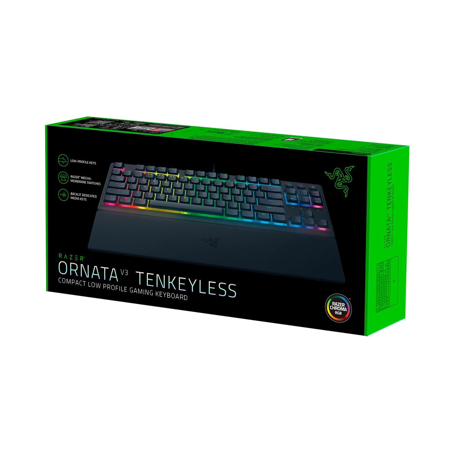 Teclado Meca-Membrana Hibrido Razer Ornata V3 TKL INGLES