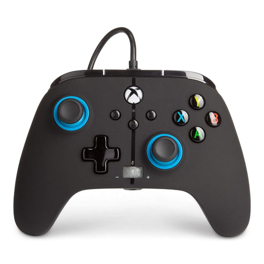 Control Con Cable Xbox /PC Negro/Azul - Crazygames