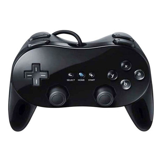 Control Clasico Oem Compatible Con Consolas Wii - Negro