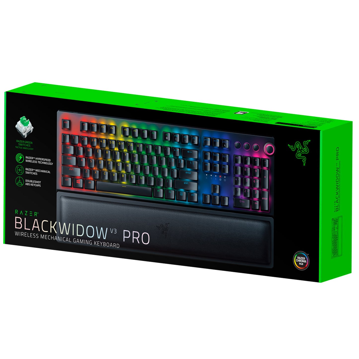 Teclado  Razer Blackwidow V3 Pro HyperSpeed - Crazygames