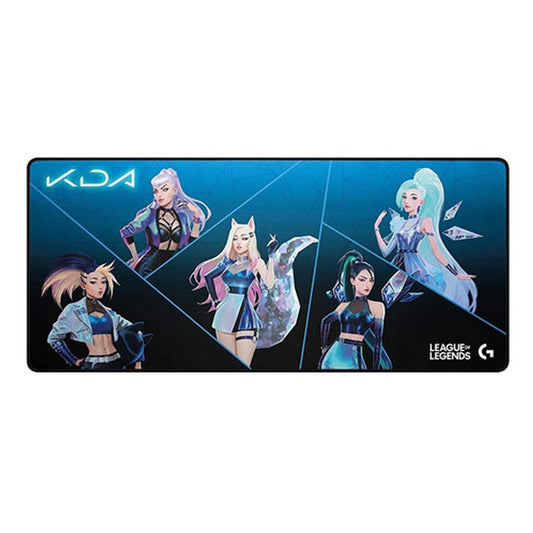 Mousepad Logitech Gamer Extra Largo G840 Lol Kda- Crazygames