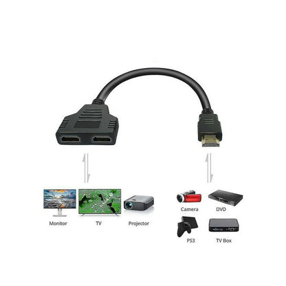 Cable Splitter Hdmi Macho A 2 Hembras Fiddler - Crazygames