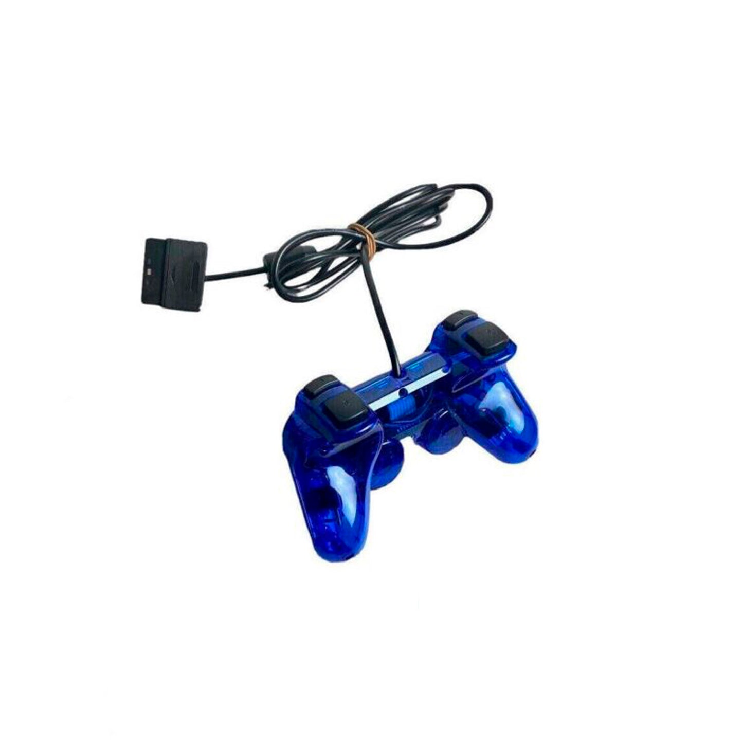 Joystick Compatible Ps2 Control Doble Shock Azul- Crazygames