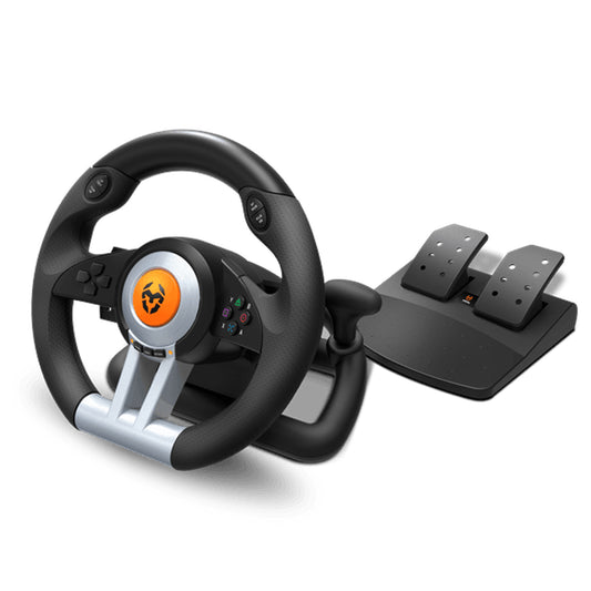 Volante Y Pedales Gamer Krom K-wheel Multiplatafoma