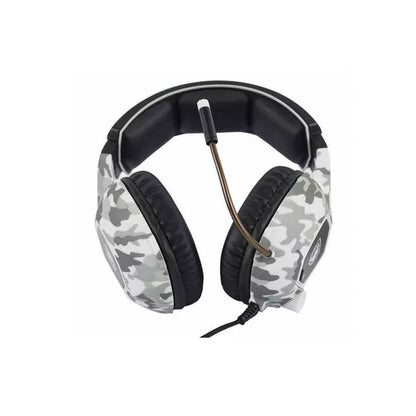 Audifono Gamer Sades SA-818 Multiplataforma Camu Gris