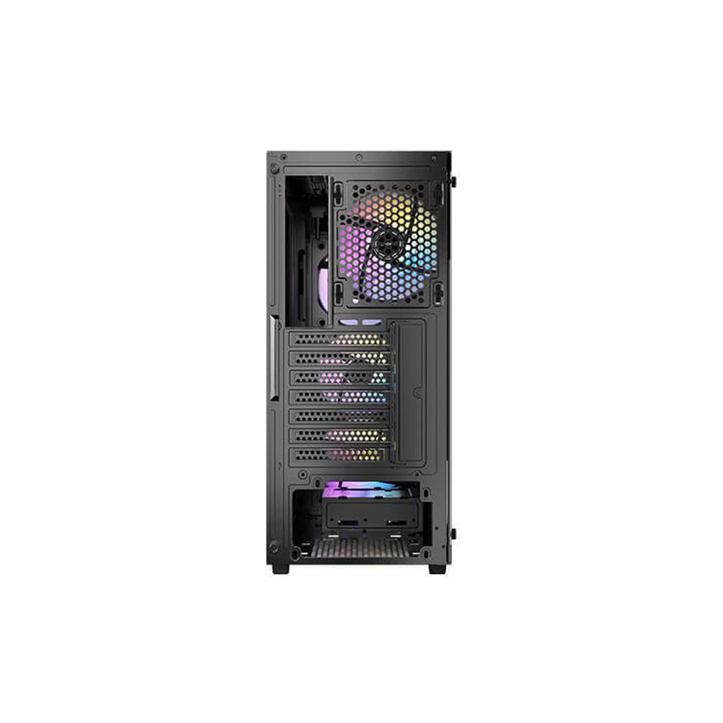 Gabinete Gamer Antec AX61 Elite Black Mid Tower + 3 Fan