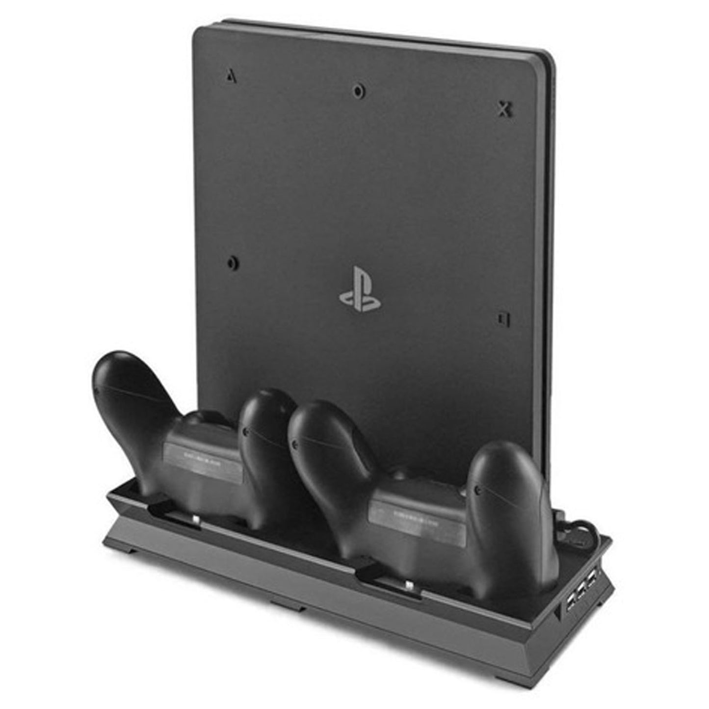 Base Enfriadora Con Cargador De Controles Para Ps4 Slim