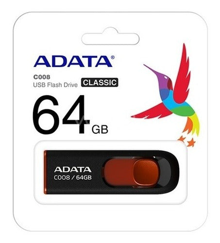 Pendrive 64gb Adata Usb 2.0 Classic - Crazygames