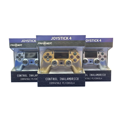 Control Doubleshock Inalambricos Dorado + Cable De Carga