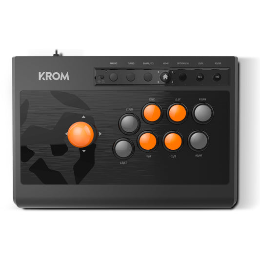 Joystick Multiplataforma Tipo Arcade Krom Kumite- Crazygames