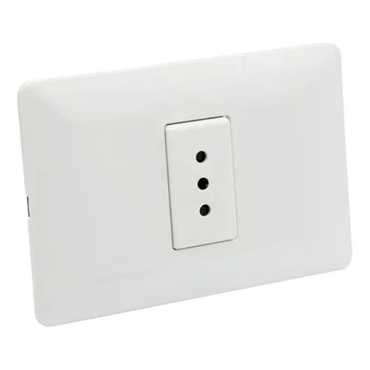 Enchufe ParaMuro Simple 250V 10A Blanco 78555