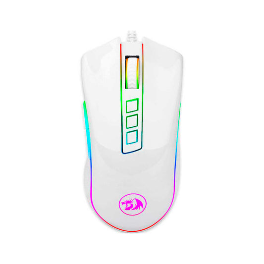 Mouse Gamer Redragon Cobra White M711W - Crazygames