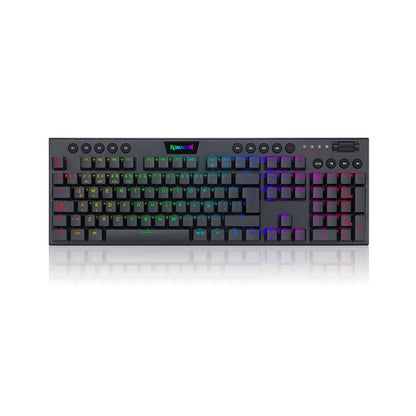 Teclado Mecánico Redragon Horus Black K619-rgb Cableado