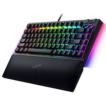 Teclado Razer Blackwidow V4 75% Black Sw Naranja / Ingles