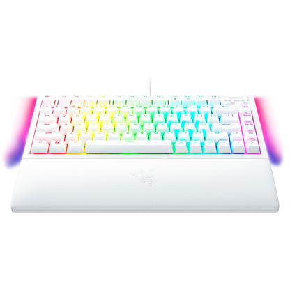 Teclado Razer Blackwidow V4 75% White Sw Naranja / Ingles