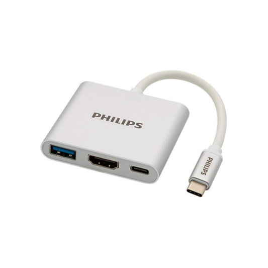 Convertidor Philips Usb-c A Hdmi Usb Lector 3 En 1