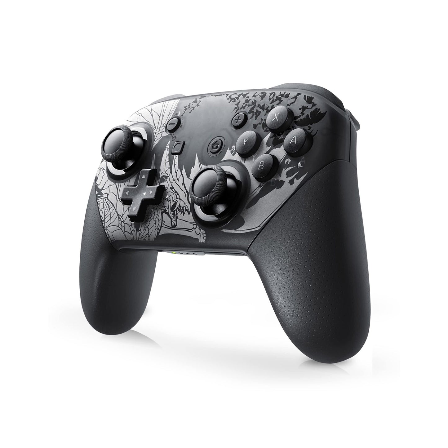 Gamepad Pro Bluetooth Compatible Pc y Switch - Negro Plata