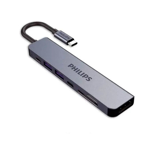 Convertidor Philips  Usb-c A Hdmi Usb Lector 7 En 1 Swv6117g