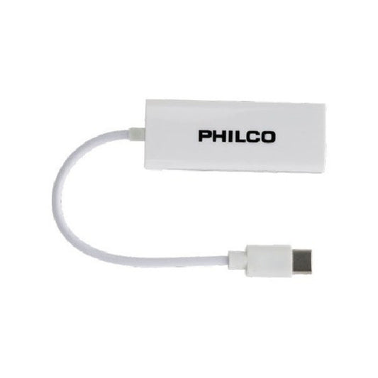 Adaptador Usb Tipo C A Rj45 Red Philco R0092 - Crazygames