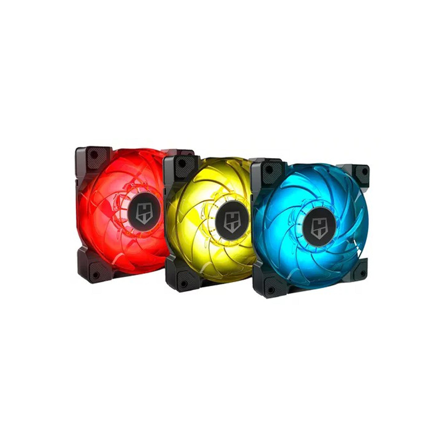 Nox Hummer Pack 3 Ventiladores H-SYNC RGB 120mm*