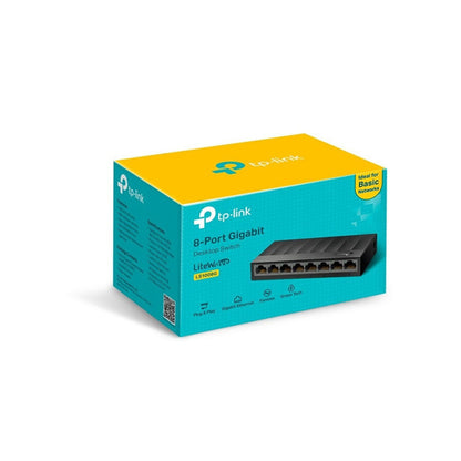 Switch De 8 Puertos Gigabit Tp-link Ls1008g - Crazygames