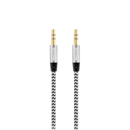 Cable Auxiliar Philco Trenzado 3.5mm 1 Metro - Crazygames