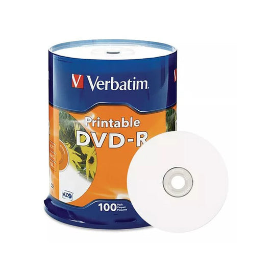 DVD Virgen Torre 100 und. DVD-R 4.7gb Imprimible VERBATIM