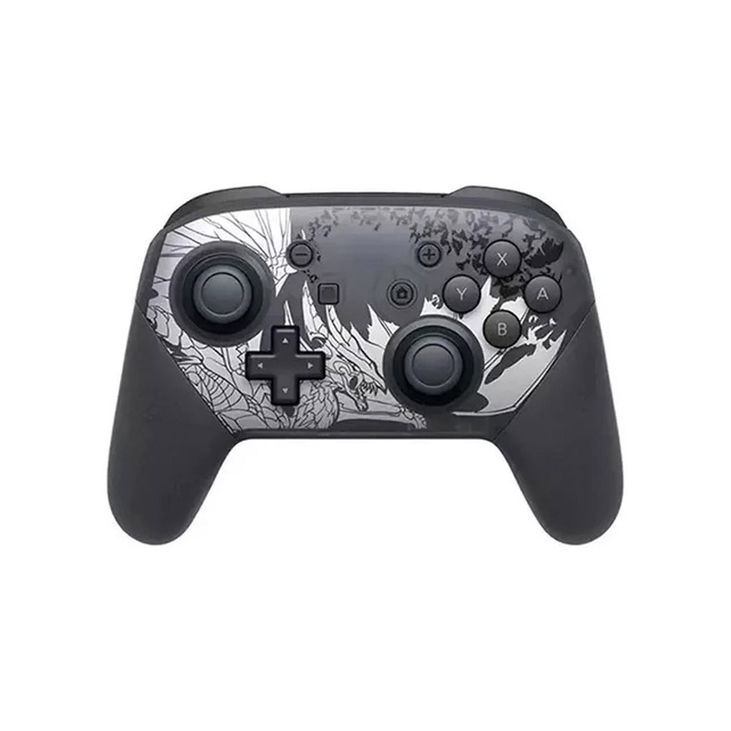 Gamepad Pro Bluetooth Compatible Pc y Switch - Negro Plata