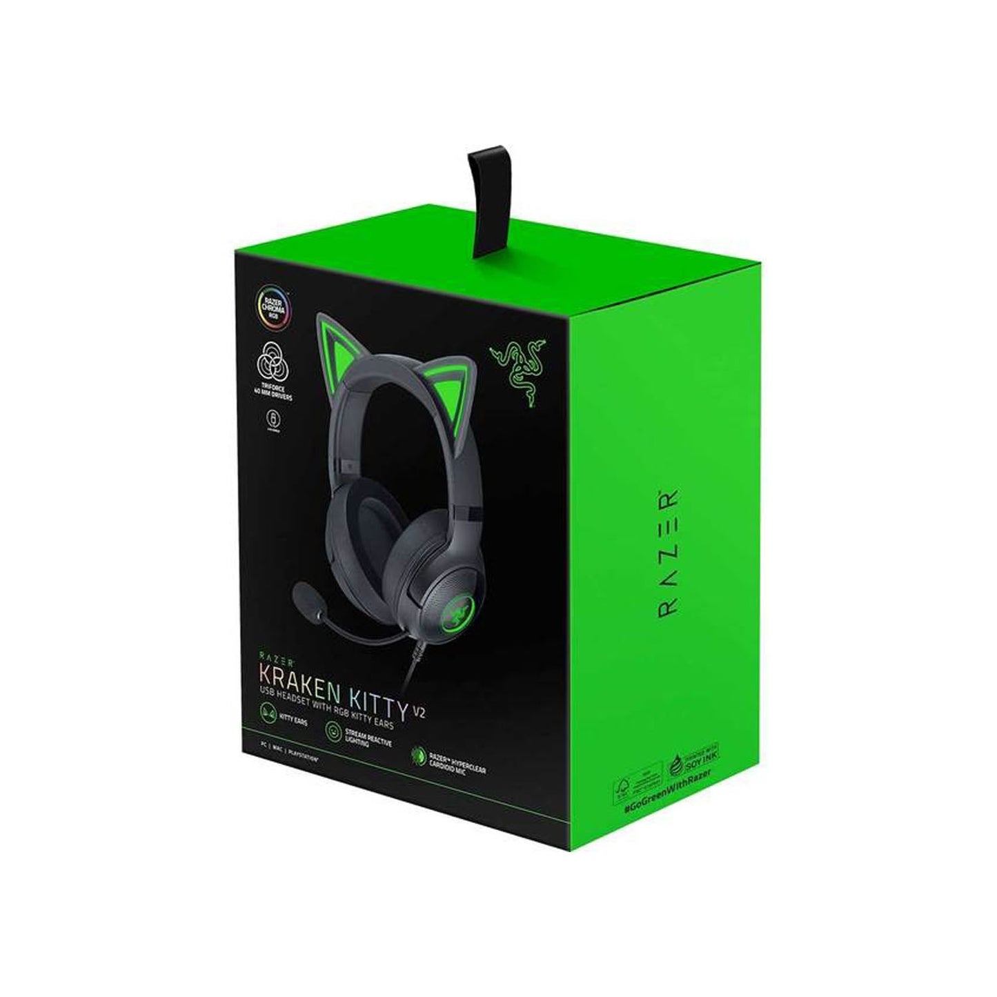 Audifono Gamer Razer Kraken Kitty V2 Usb Black*