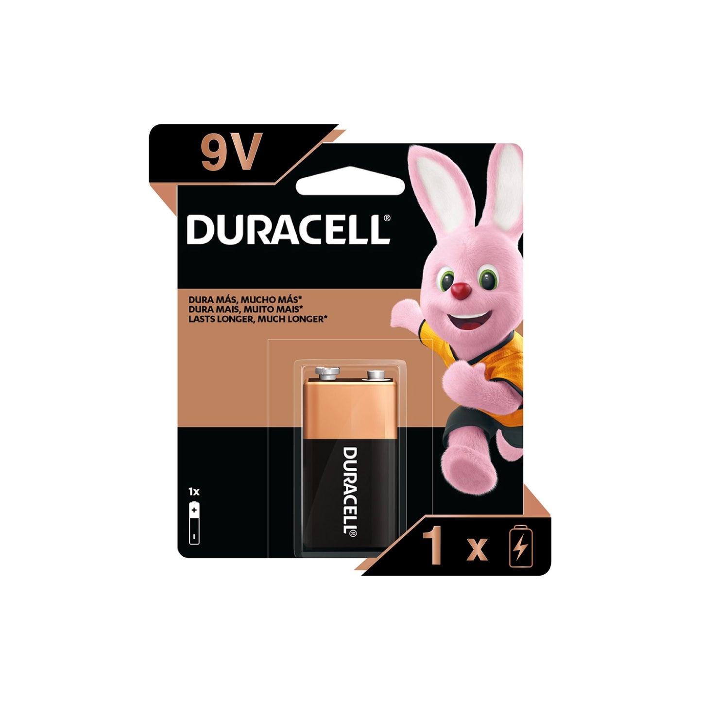 Batería Alcalina Duracell 9v x 1 Unidad