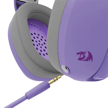 Audifono Redragon Ire Pro H848PL Purpura Wireless 2.4 y BT