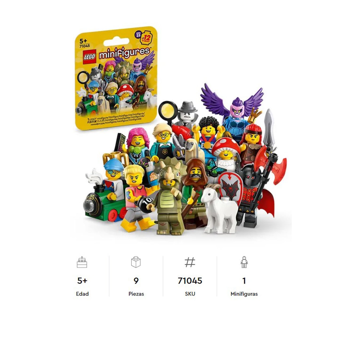 Lego Minifiguras: Serie 25 (1 minifigura armable)