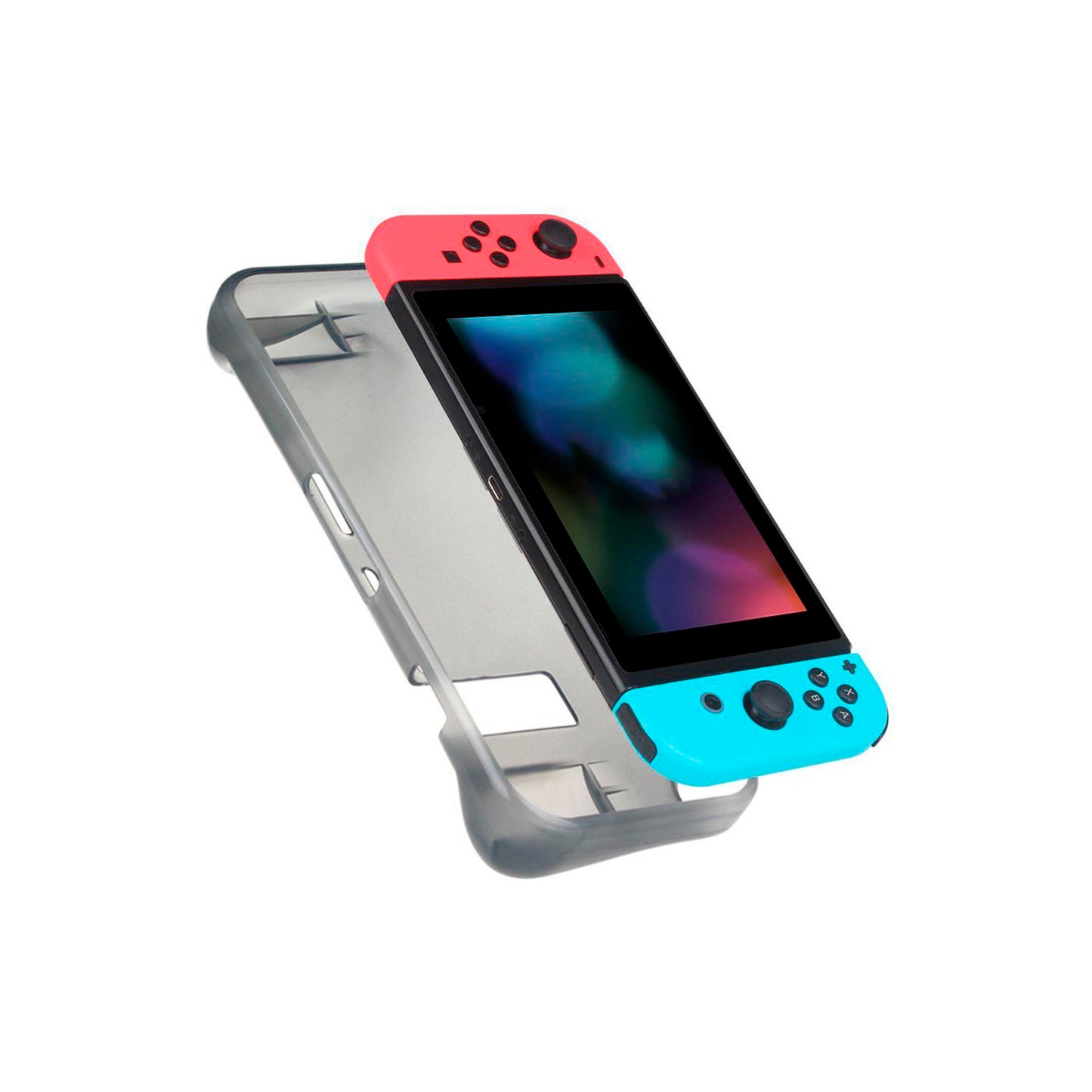 Protector de Tpu Compatible con Nintendo Switch V1/V2 Rojo