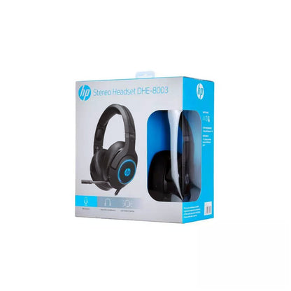 Audifono Gamer Hp DHE-8003 Black - Crazygames