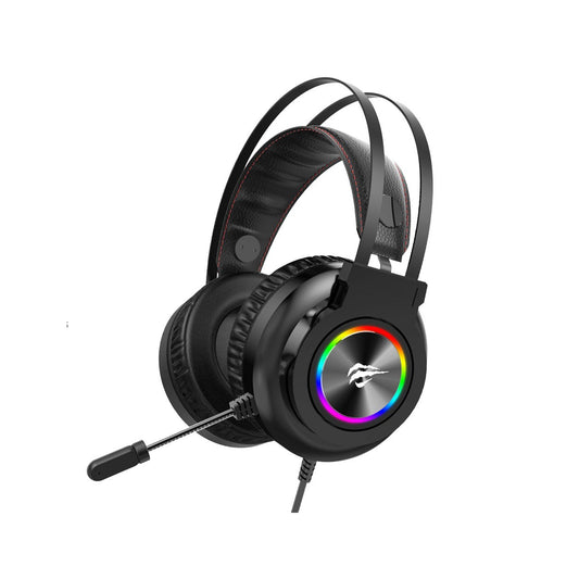 Audífono Gamer Rgb Havit H654D Jack 3.5 Multiplataforma