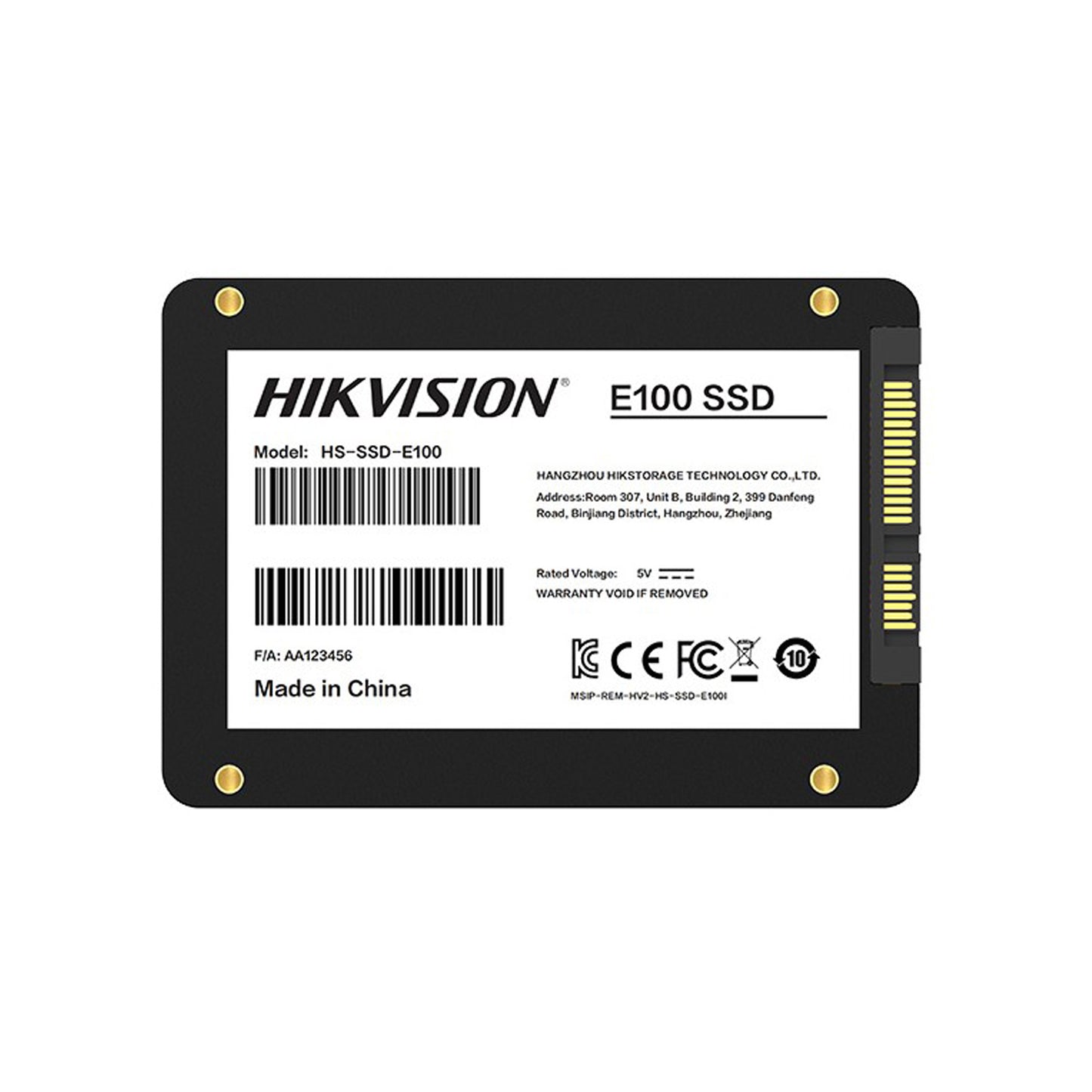 Disco Duro SSD 2.5 1024GB SATA3 HS-SSD-E100 Hikvision