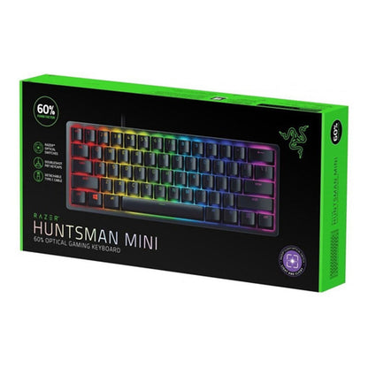 Teclado Mecanico Razer Huntsman Mini Black Español Sw Purple