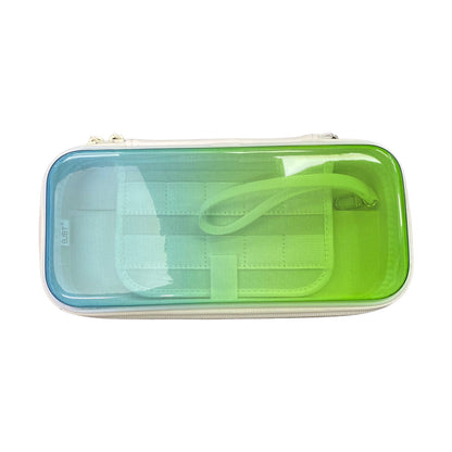 Estuche de Transporte Compatible Con Switch Tornasol Verde