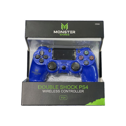 Control Joystick Double Shock Ps4 Azul Monster 5068