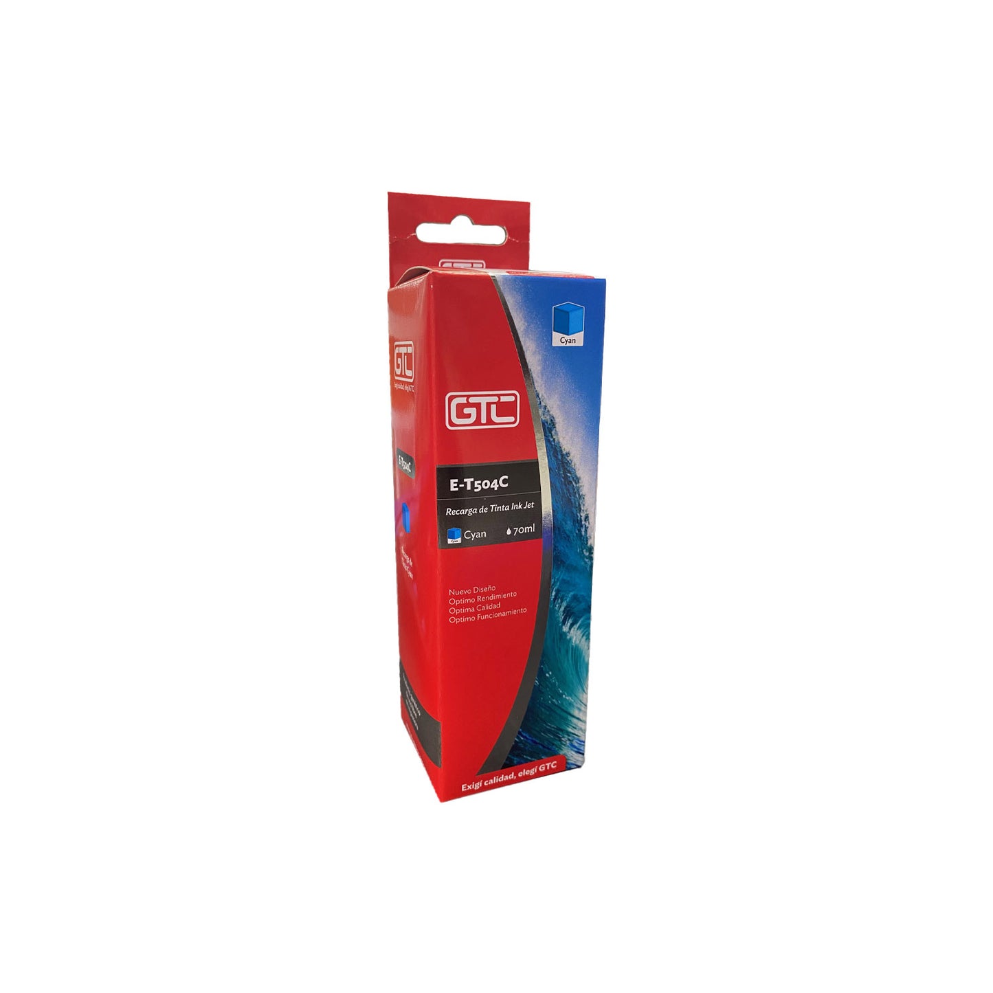 Botella Tinta T504 Cyan 70ml Compatible EPSON Eco Tank