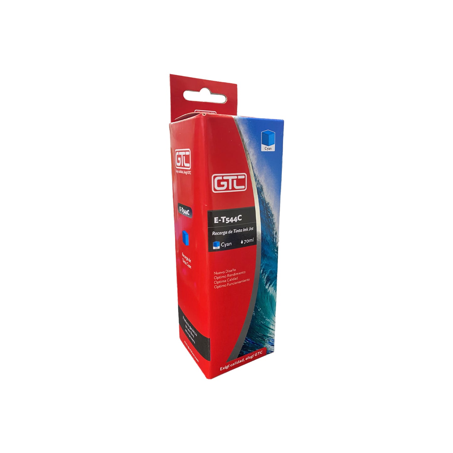 Botella Tinta T544 Cyan 70ml Compatible EPSON Eco Tank