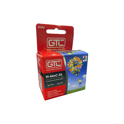 Cartucho De Impresora 662 XL Color GTC Compatible HP 21ml