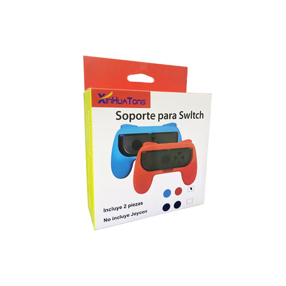 Soporte Grip L+R Para Joy-Con 2 Unidades Color Neon