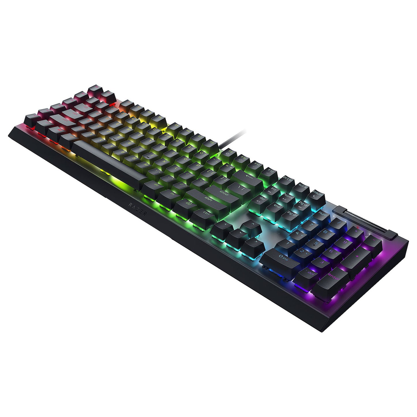 Teclado Razer Blackwidow V4 X Switch Yellow Layout Español