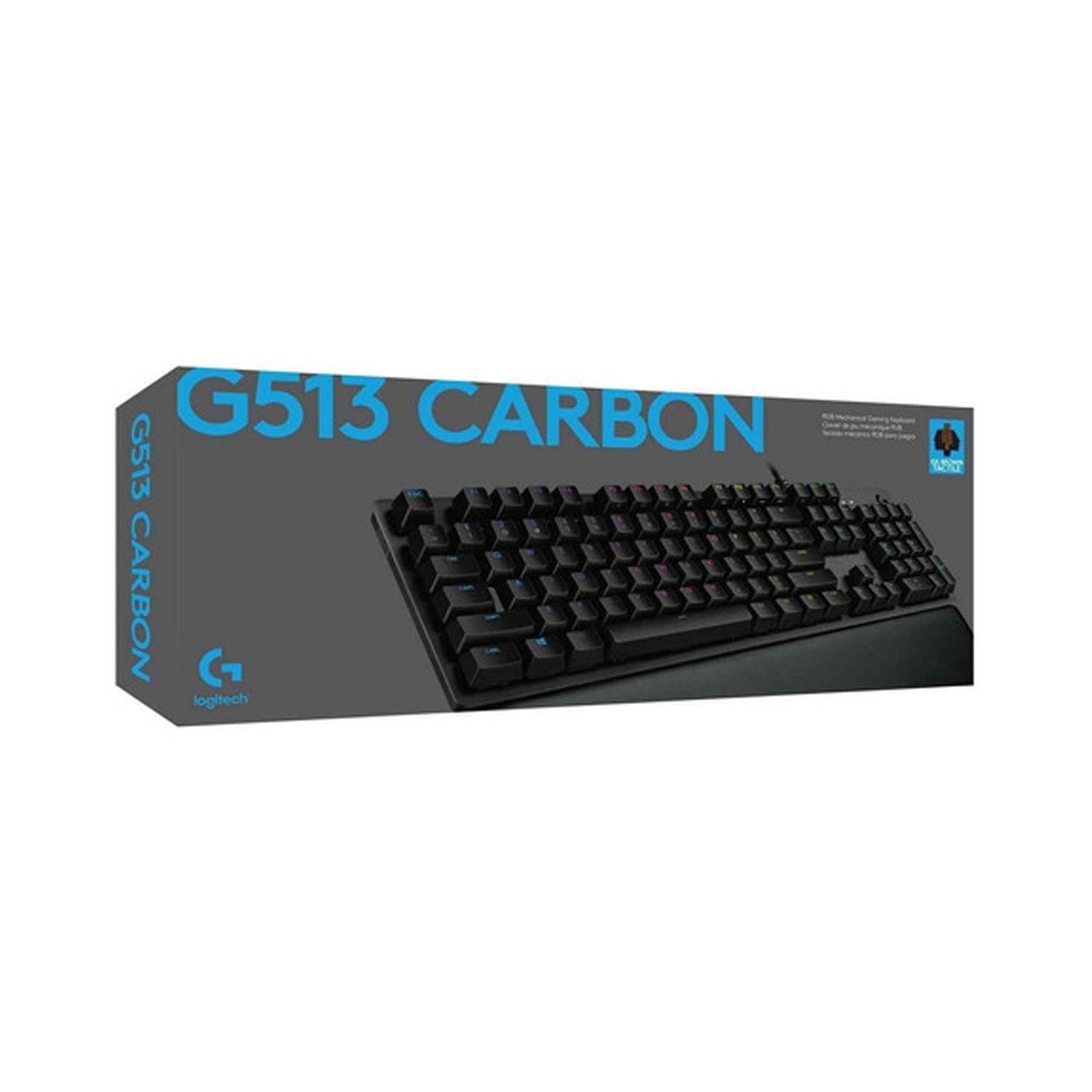 Teclado Mecánico Logitech G513 Carbon Gx Brow Tactil Español