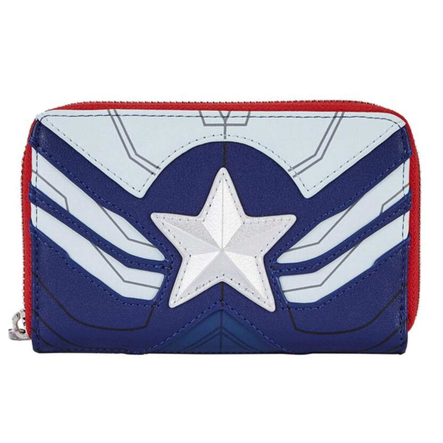 Billetera Loungefly Marvel Falcon Captain America Cosplay