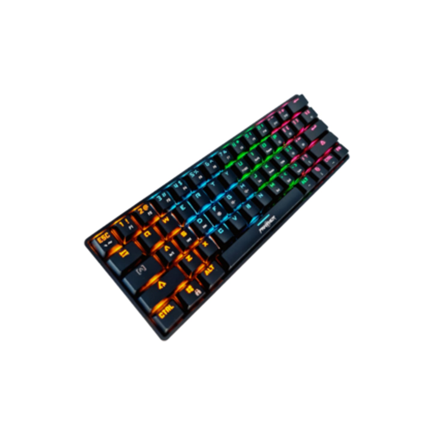 Teclado Gamer  60% PM-615 Negro Switch Blue Panther